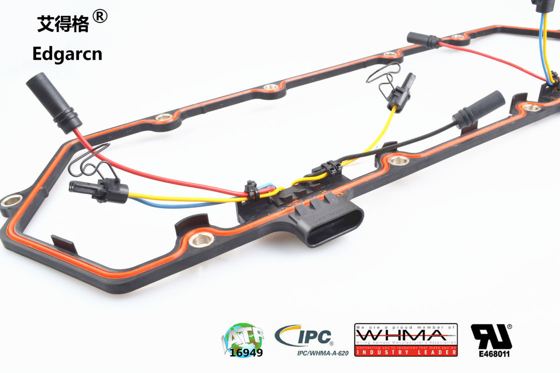 615202 Auto Wiring Harness kit , Diesel Engine Wire Harness Pa66 Material