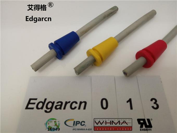 Over Molded Custom Wire Assemblies Cord Strain Relief With Customized Color