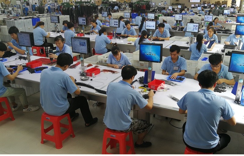 Edgar Auto Harnesses LTD. factory production line