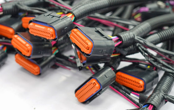 Over Molded Strain Relief PCBA Assembly Electronic Wiring Harness UL Approved