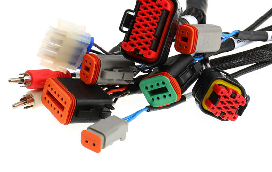 Over Molded Strain Relief PCBA Assembly Electronic Wiring Harness UL Approved
