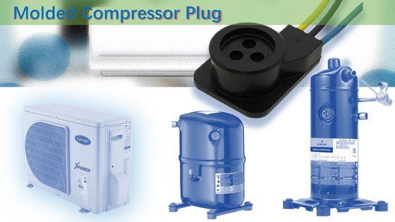 Dc Ac Cable Wiring Electronic Harness Molded Compressor Plug Fit Carrier Air Conditioner