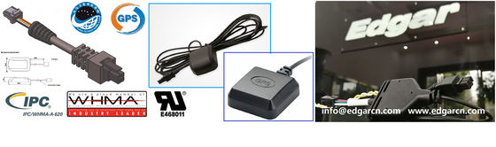 Customized Beidou / Gps Cable Assembly , Automobile Gps Wiring Harness