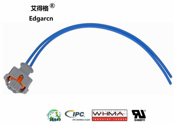 Length 200mm Engine Wiring Harness 1 Connector 2 Wire Temperature Sensor Pigtail
