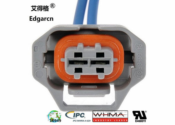 Length 200mm Engine Wiring Harness 1 Connector 2 Wire Temperature Sensor Pigtail