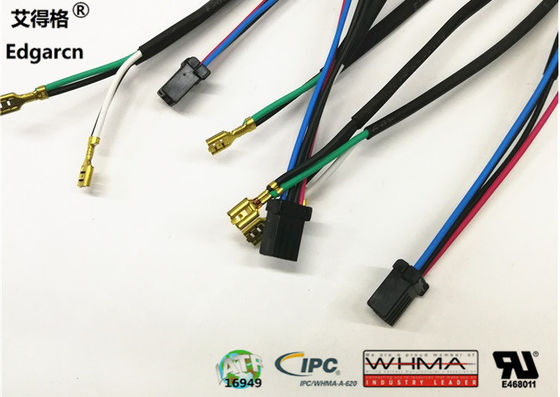Electric Rearview Mirror Automotive Wiring Harness With Tyco 4 Pin 040 Multilock Plug