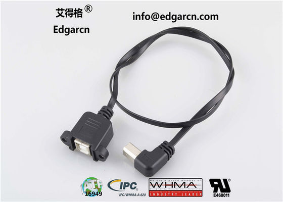 Customized Data Communication Cable Print / Adapter Wire Usb B Type To Usb B Type