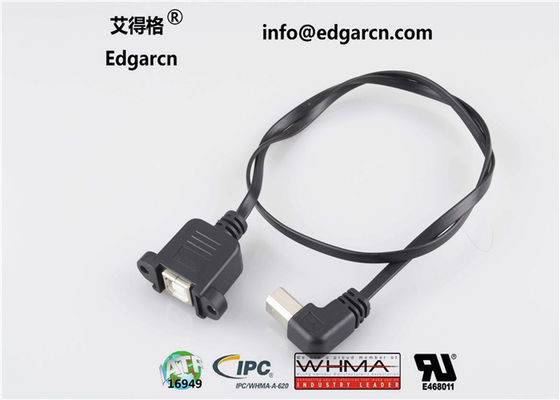 Customized Data Communication Cable Print / Adapter Wire Usb B Type To Usb B Type
