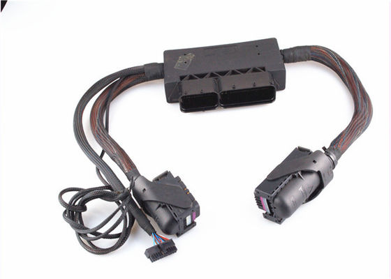 Ul Approved Obd2 Connector Cable Over Molded Coiled Data Communication Cable