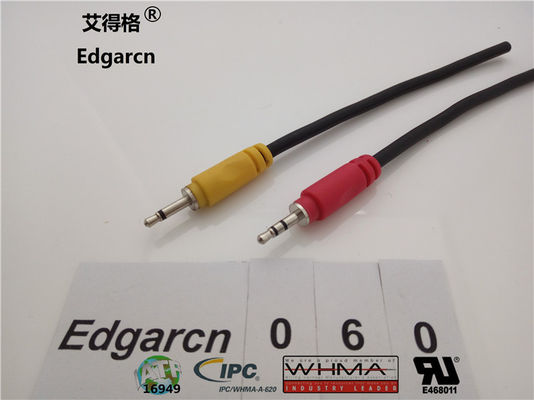 Iatf16949 Data Communication Cable , Right Angle 8p / 8c Cat5 Ethernet Cable