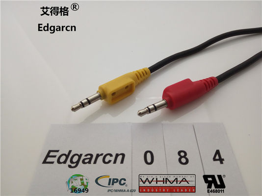 Iatf16949 Data Communication Cable , Right Angle 8p / 8c Cat5 Ethernet Cable