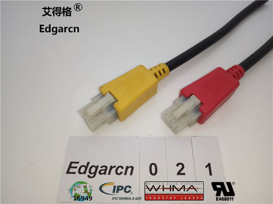 Pvc Material Molex Micro Fit  , Customized Size Overmolded Molex Mini Fit Jr