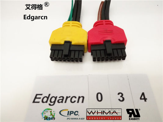Durable Custom Wire Assemblies Ul2464 Molex Micro-fit Overmolded Type