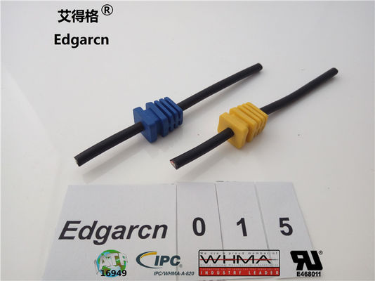 Black Blue Yellow Overmolded Strain Relief With Iso9001 Ul Certification