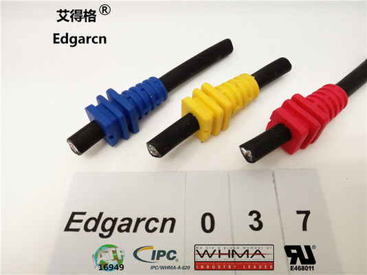Ul Approved Custom Wire Assemblies Over Molded Cable Strain Relief Pvc Material