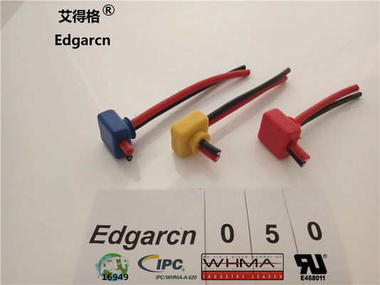 Ul Approved Custom Wire Assemblies Over Molded Cable Strain Relief Pvc Material