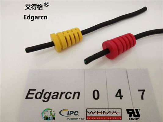 Edgarcn Overmolding Cable Strain Relief Pvc Material Oem With Multi Color