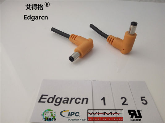 Copper / Tined Industrial Wire Harness Dc Power Cable Ul 2468 18/2f Flat