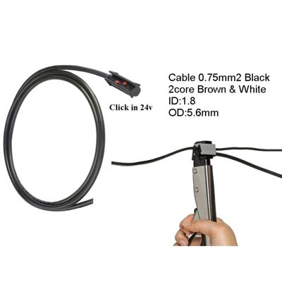 Customize Double Snap-In Junction Flat Cable For Truck Lights