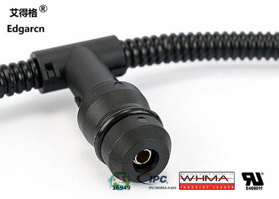 Diesel Glow Plug Engine Wiring Harness Pa66 Material In Black Color Iatf16949