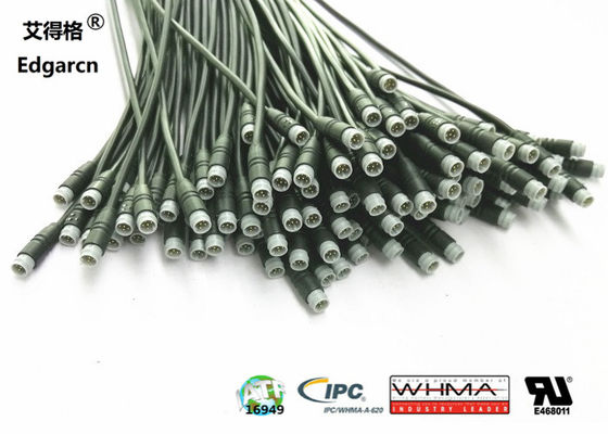 M6 Circular Connector Cable Assembly For Electric Bicycle Connectors Assembling