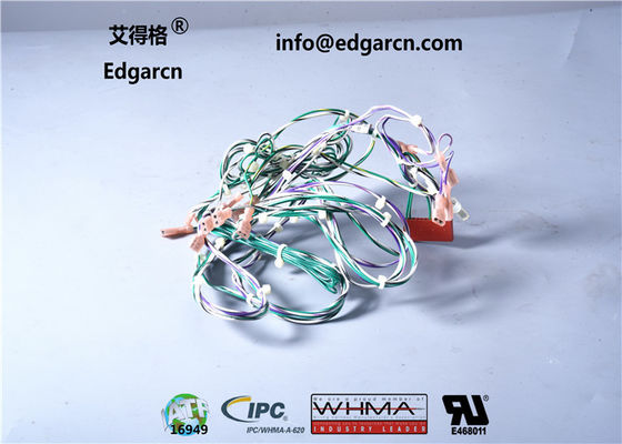 24 - 18 Awg Game Machine Harness , 100mm - 300mm Cable Harness Assembly