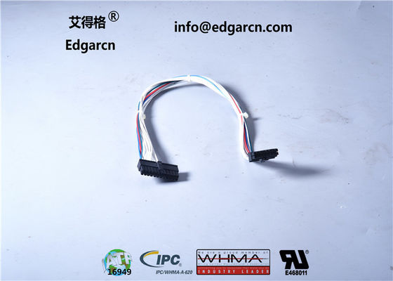 Game Machine Power Cable Assembly Copper With Custom Injection Molding