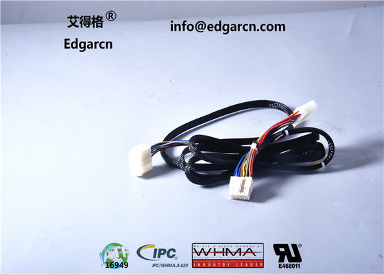 Game Machine Power Cable Assembly Copper With Custom Injection Molding
