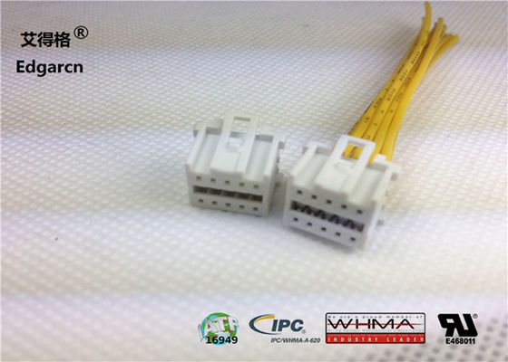 14 Pin Wire Harness Assembly Molex Pitch Receptacle Housing Connector