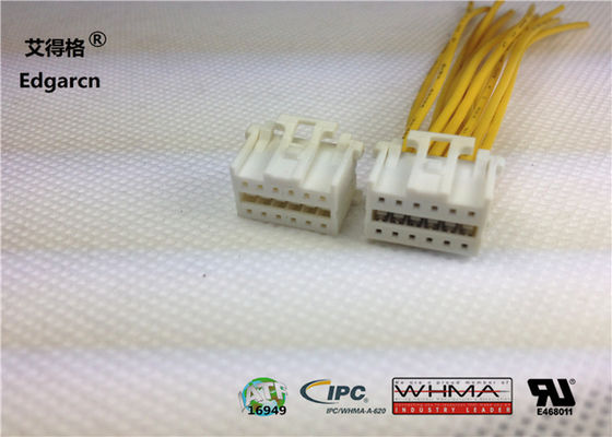 14 Pin Wire Harness Assembly Molex Pitch Receptacle Housing Connector