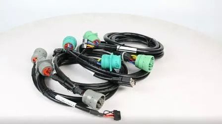 Durable 9-Pin Deutsch Connector J1939 to OBD2 Adapter Cable with IP68 Waterproof and Customized Length for Heavy-Duty Use