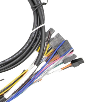 Fiber Optic Cable Assembly for Emergency Vehicle Kits with Tool-Free Installation