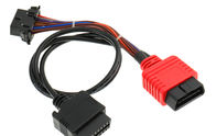 Red 24awg Wire Harness Assembly With Oem / Odm Services For Auto