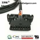 Iatf16949 J1962 Obd2 Connector Cable 16pin Injection Plug For Velhcle Diagnostic