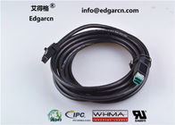Pvc Electronic Wiring Harness Usb Power Cable Black Color For Verifone
