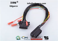16 Pin Plug Automotive Wiring Harness Kits , Copper Car Diagnostic Cable