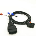 Automotive Parts Obd2 Connector Cable Black Color With Iatf16949 Certification