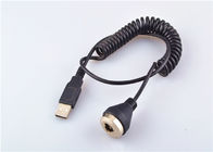 Oem Coiled Electronic Wiring Harness Data Communication Cable With Ul Approved