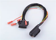 Customized Obd Ii Diagnostic Cable 16 Pin Male To Female Wtih Crimping Connector