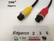 Injection Molding Custom Wire Assemblies Din Power Cable With Oem / Odm Service