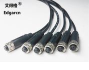 M12 Sensor cable assembly Length Customized application for data cable