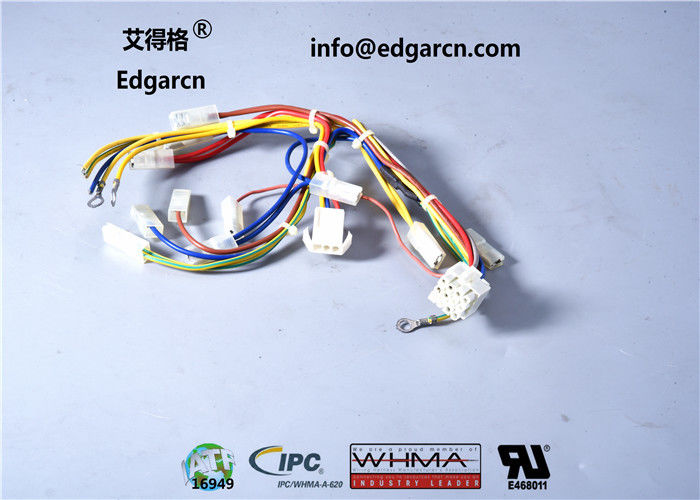 Crimping Industrial Cable Assemblies Customized Length Iso9001 Approved