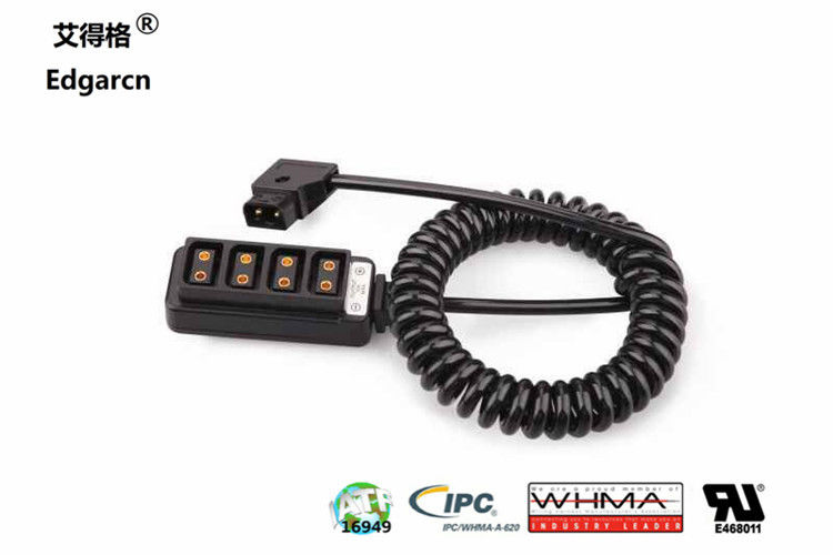 Customized Circular Connector Cable Assembly / Push Pull Cable Assemblies