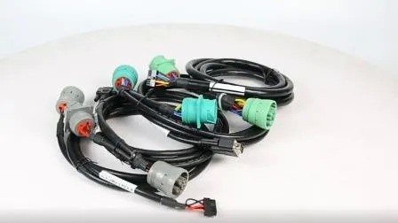 Durable 9-Pin Deutsch Connector J1939 to OBD2 Adapter Cable with IP68 Waterproof and Customized Length for Heavy-Duty Use