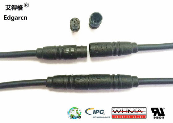 E - Bike Control Circular Connector Cable Assembly , M6 Custom Molded Cable Assemblies